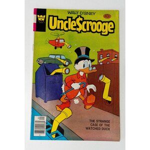 Walt Disney Uncle Scrooge Comic Book The Strange Case Of The Watched Duck Whitma